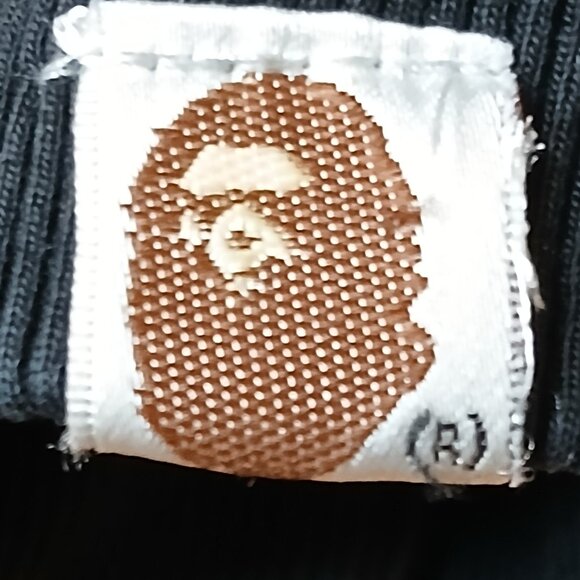 A Bathing Ape BAPE Pullover Hoodie Side Zippers Size Medium - Picture 12 of 12